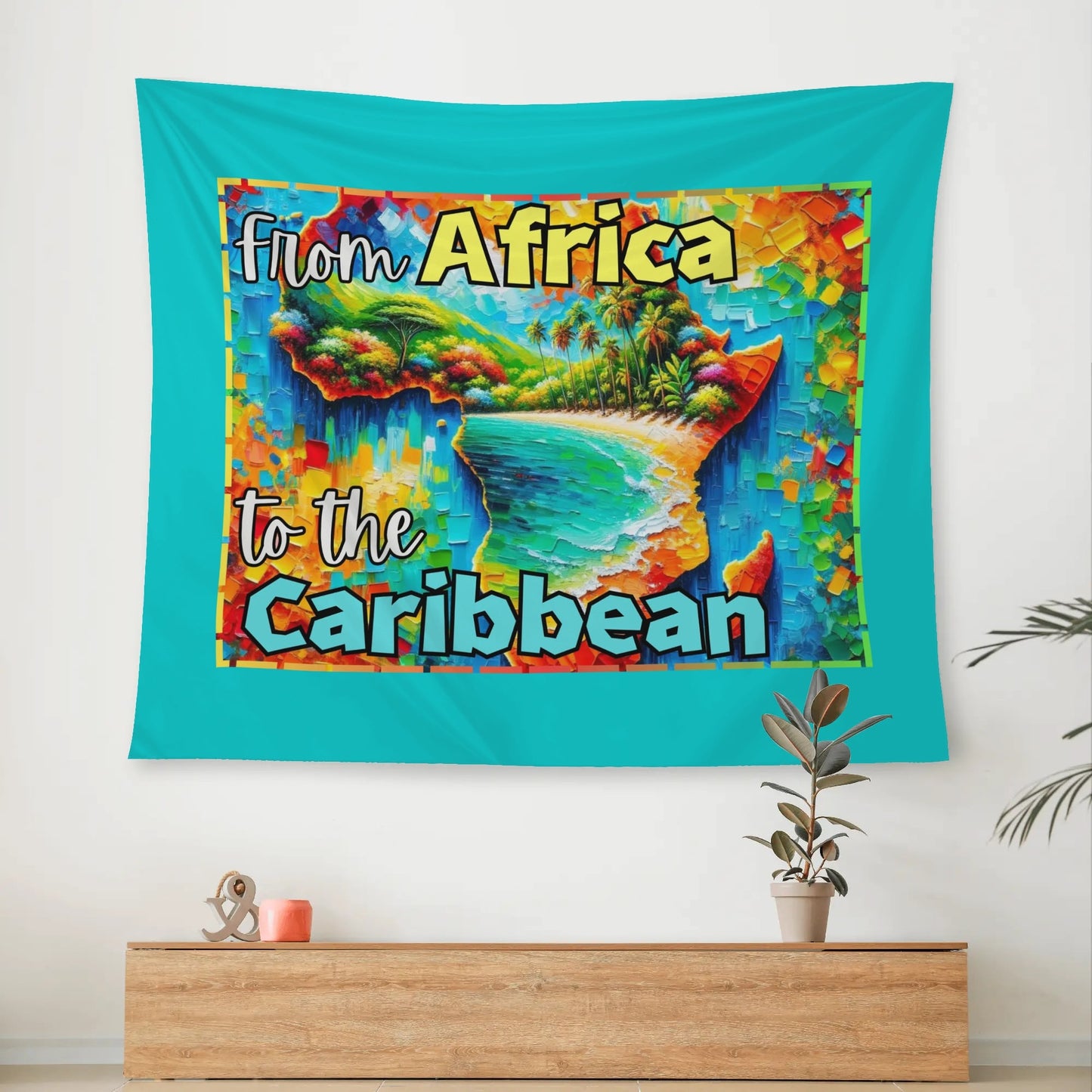 Wall Tapestry "From Africa..."