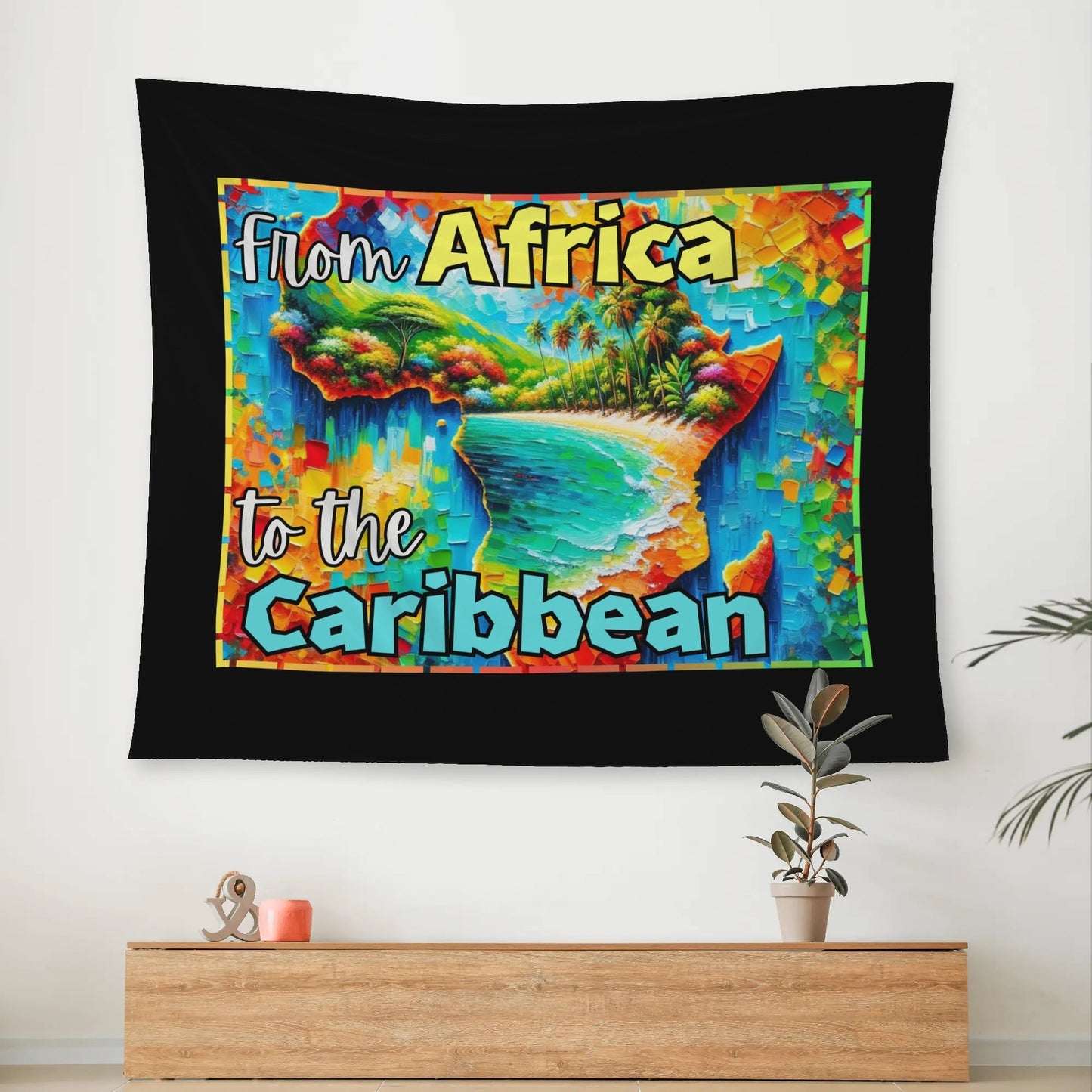 Wall Tapestry "From Africa..."