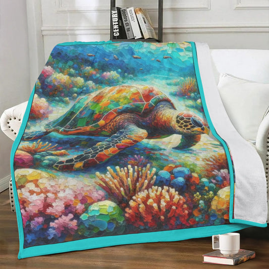 Soft Polyester Premium Fleece Blanket