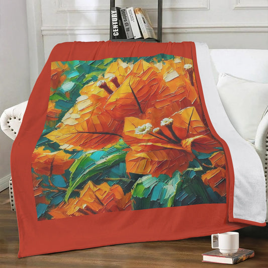 Soft Polyester Premium Fleece Blanket