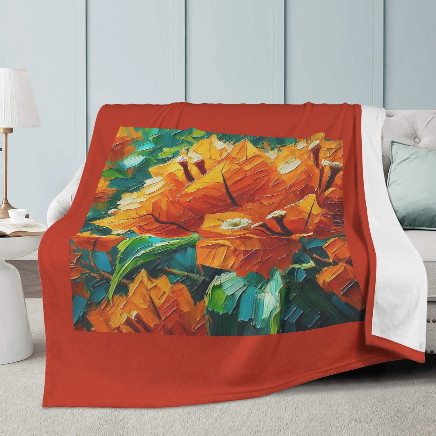 Soft Polyester Premium Fleece Blanket