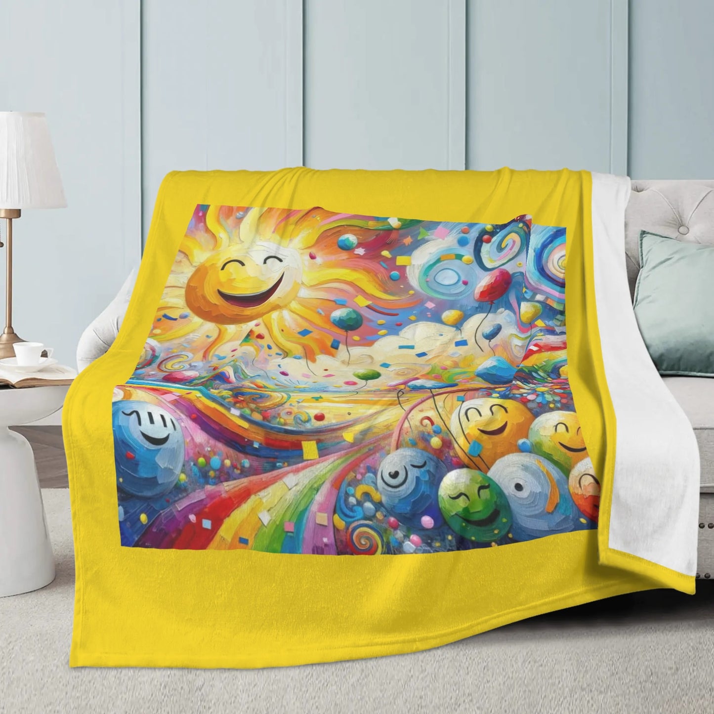 Soft Polyester Premium Fleece Blanket