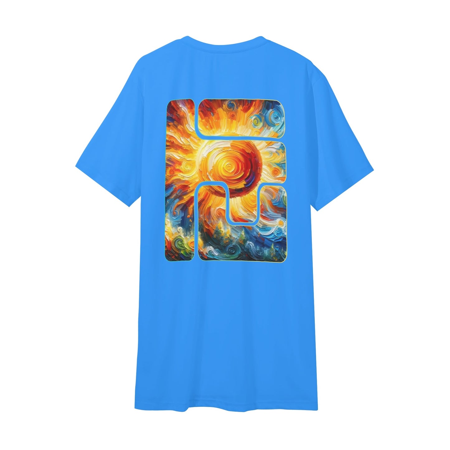 Mens Short Sleeve Soft Feel V-Neck T-Shirt "Hope is Making a Comeback"