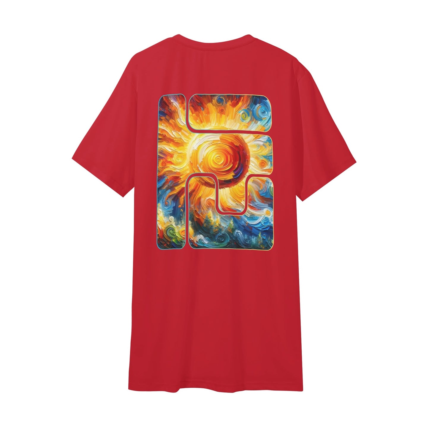 Mens Short Sleeve Soft Feel V-Neck T-Shirt "Hope is Making a Comeback"