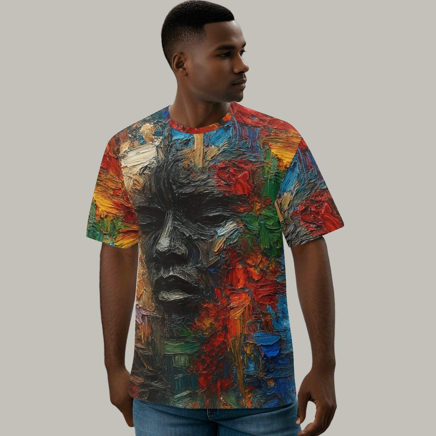 Mystique Motion™ Premium T-Shirt |"Black Faces"