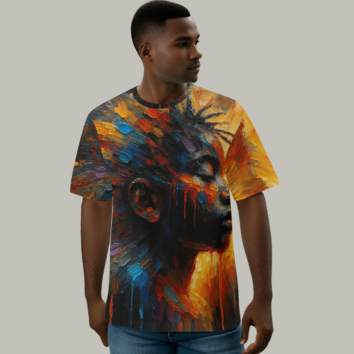 Mystique Motion™ Premium T-Shirt |"Black Faces"