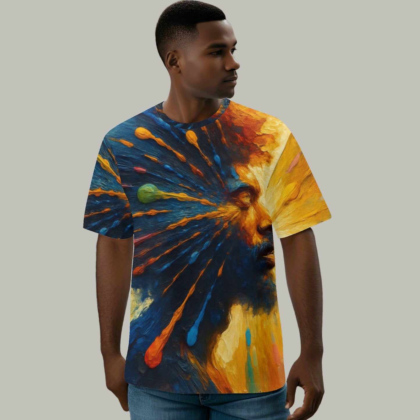 Mystique Motion™ Premium T-Shirt |"Black Faces"