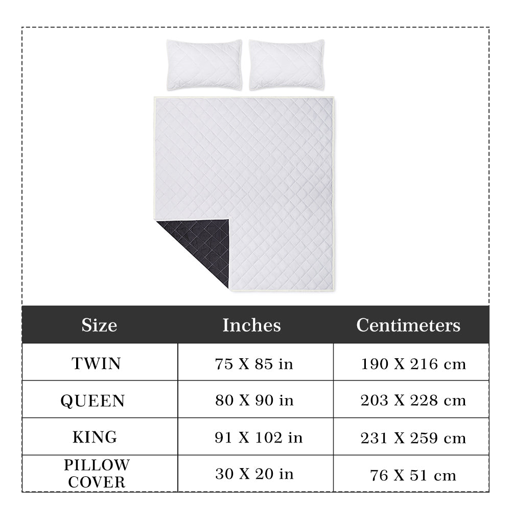 Quilt Bedding Set "Love"