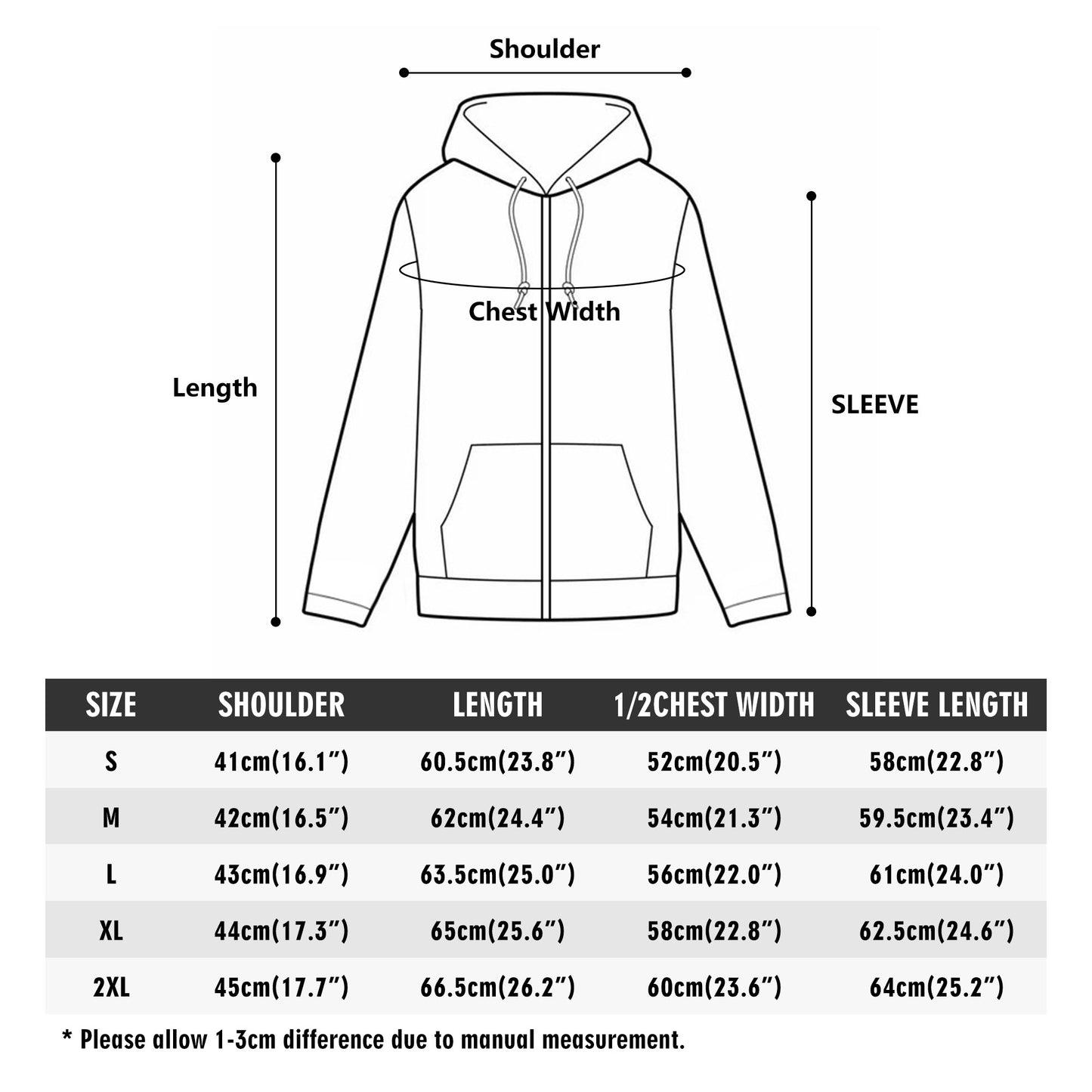 Womens Lightweight Zipper Hoodie