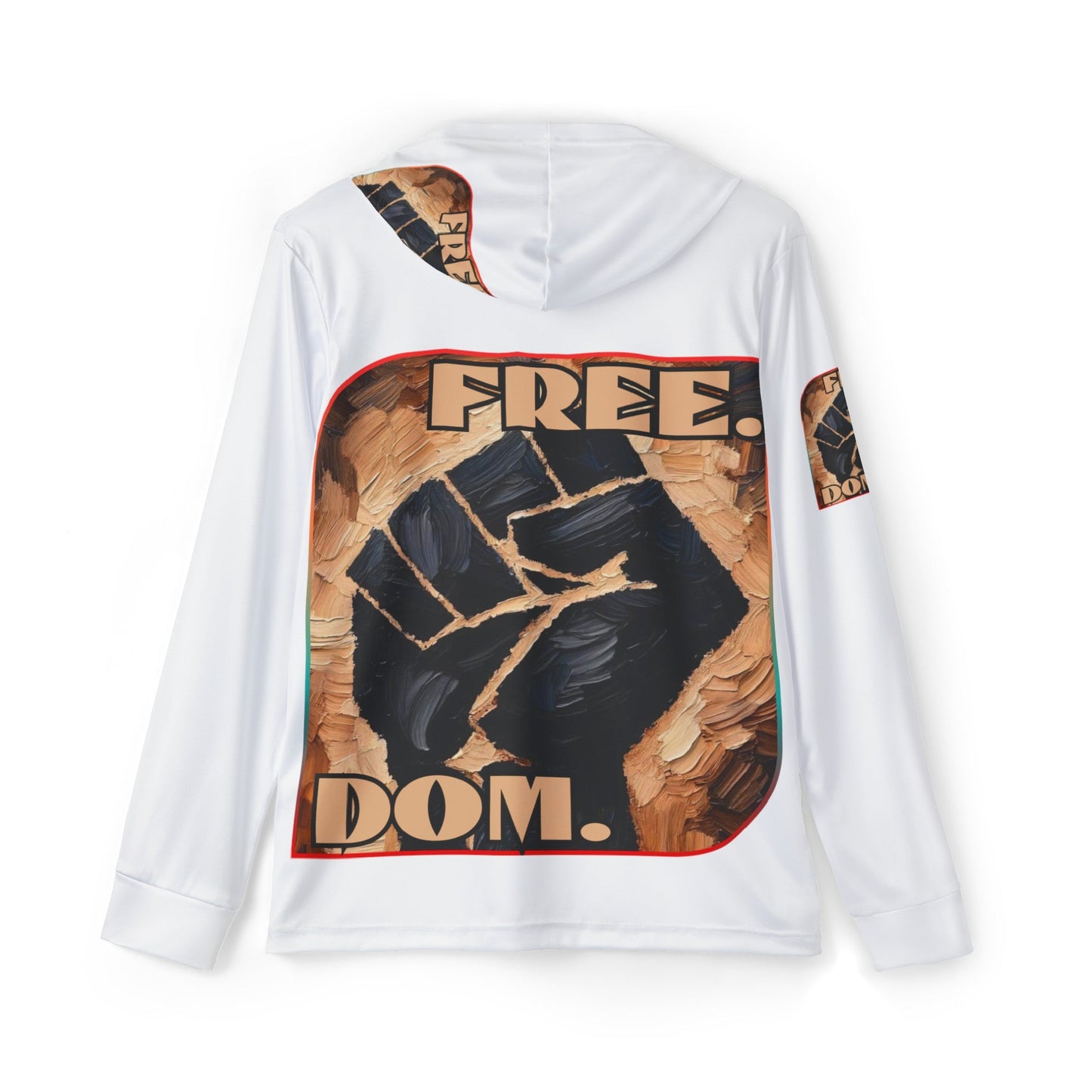 Men's Sports Warmup Hoodie "FREE.DOM."