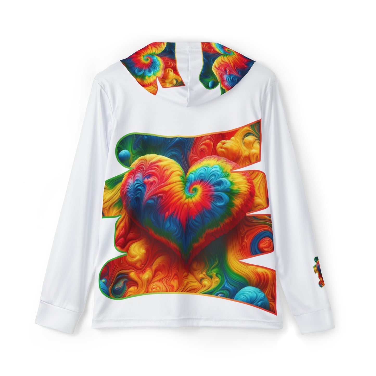 Men's Sports Warmup Hoodie (AOP), "Love"