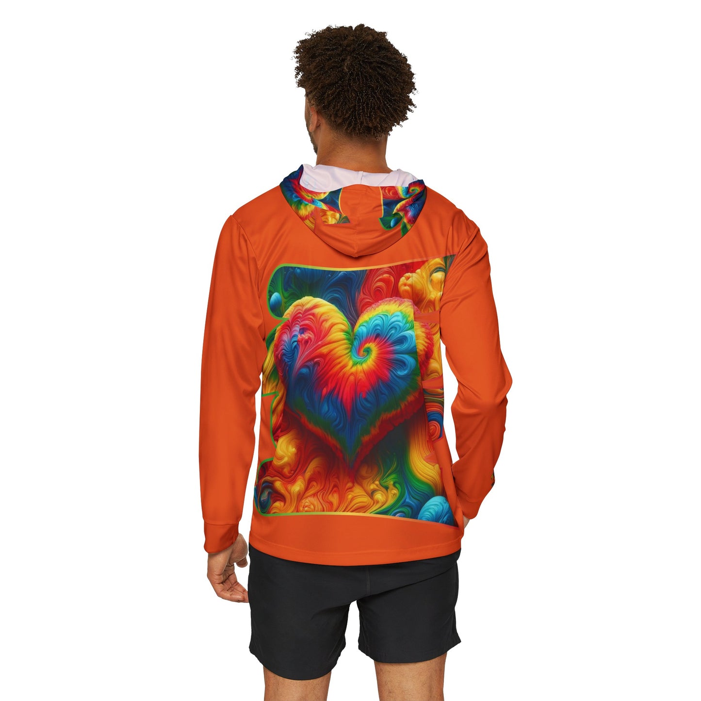 Men's Sports Warmup Hoodie (AOP), "Love"