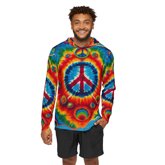 Men's Sports Warmup Hoodie (AOP), "Peace"