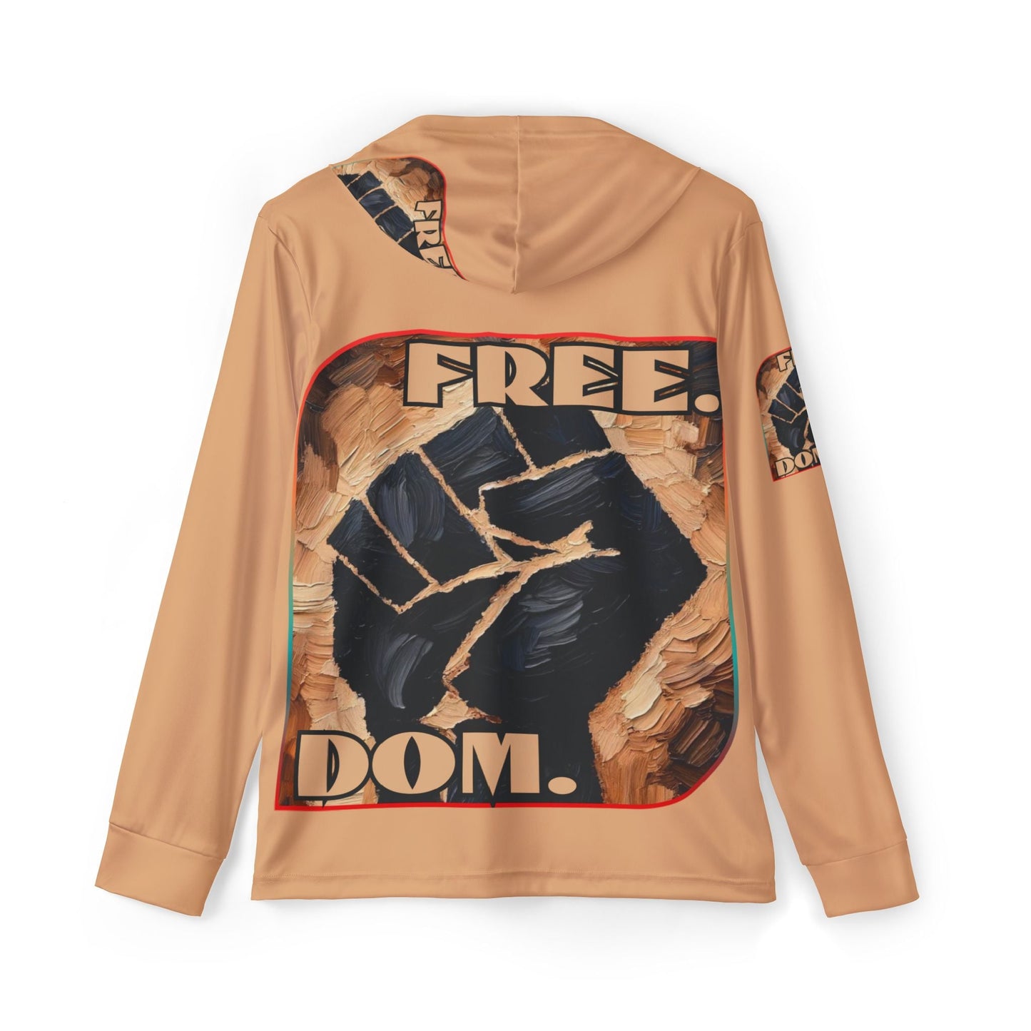 Men's Sports Warmup Hoodie "FREE.DOM."