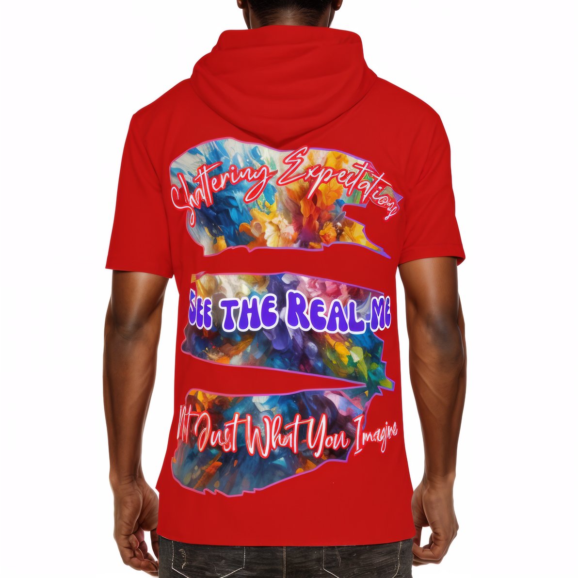 Men’s Cotton Hooded T-Shirt "What Age Is a Black Boy..."