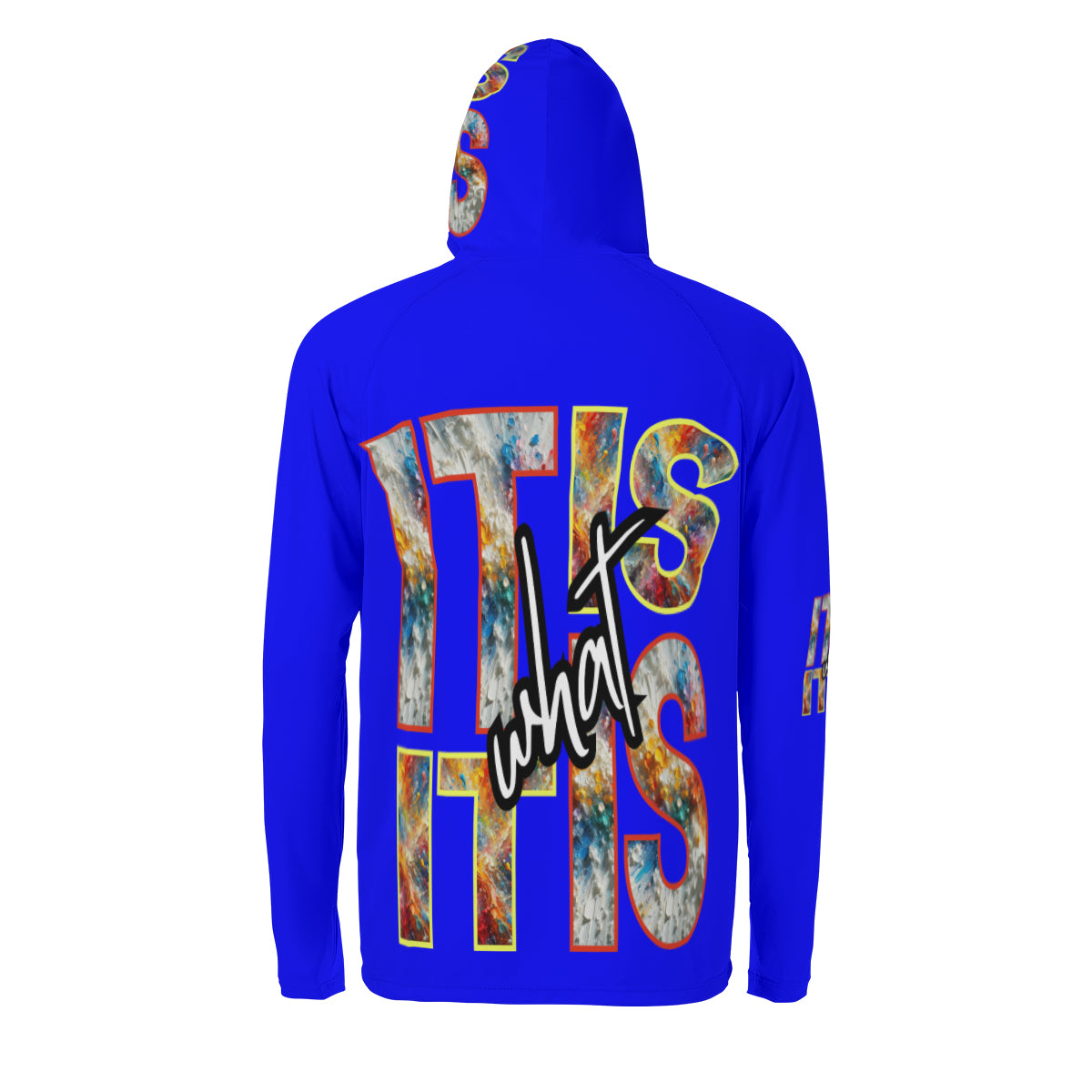 Men's Sun Protection Long Sleeve Hoodie | "It Is What It Is"