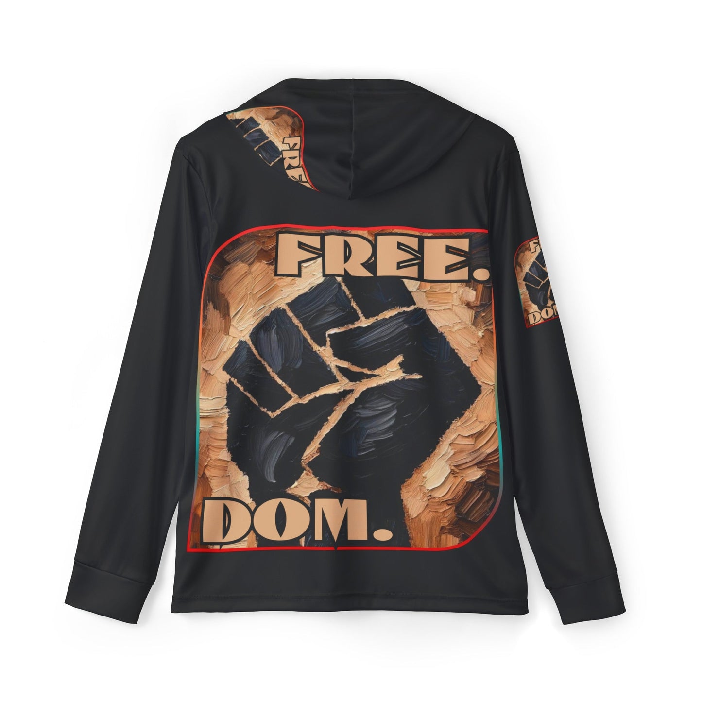 Men's Sports Warmup Hoodie "FREE.DOM."