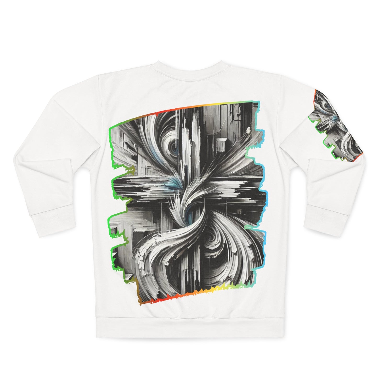 Unisex Sweatshirt (AOP) Abstract Print