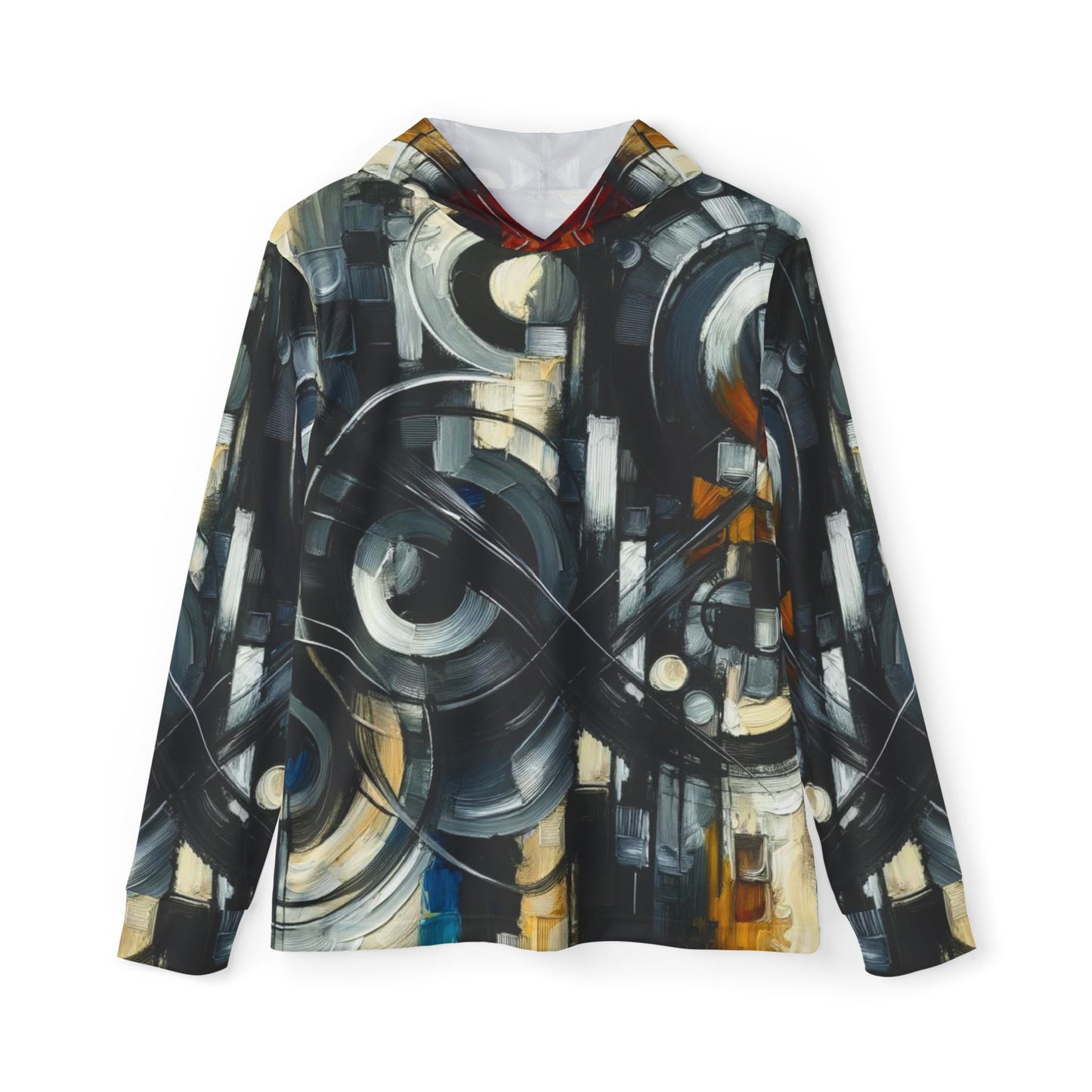 Men's Sports Warmup Hoodie (AOP) - Abstract and African Abstract Prints