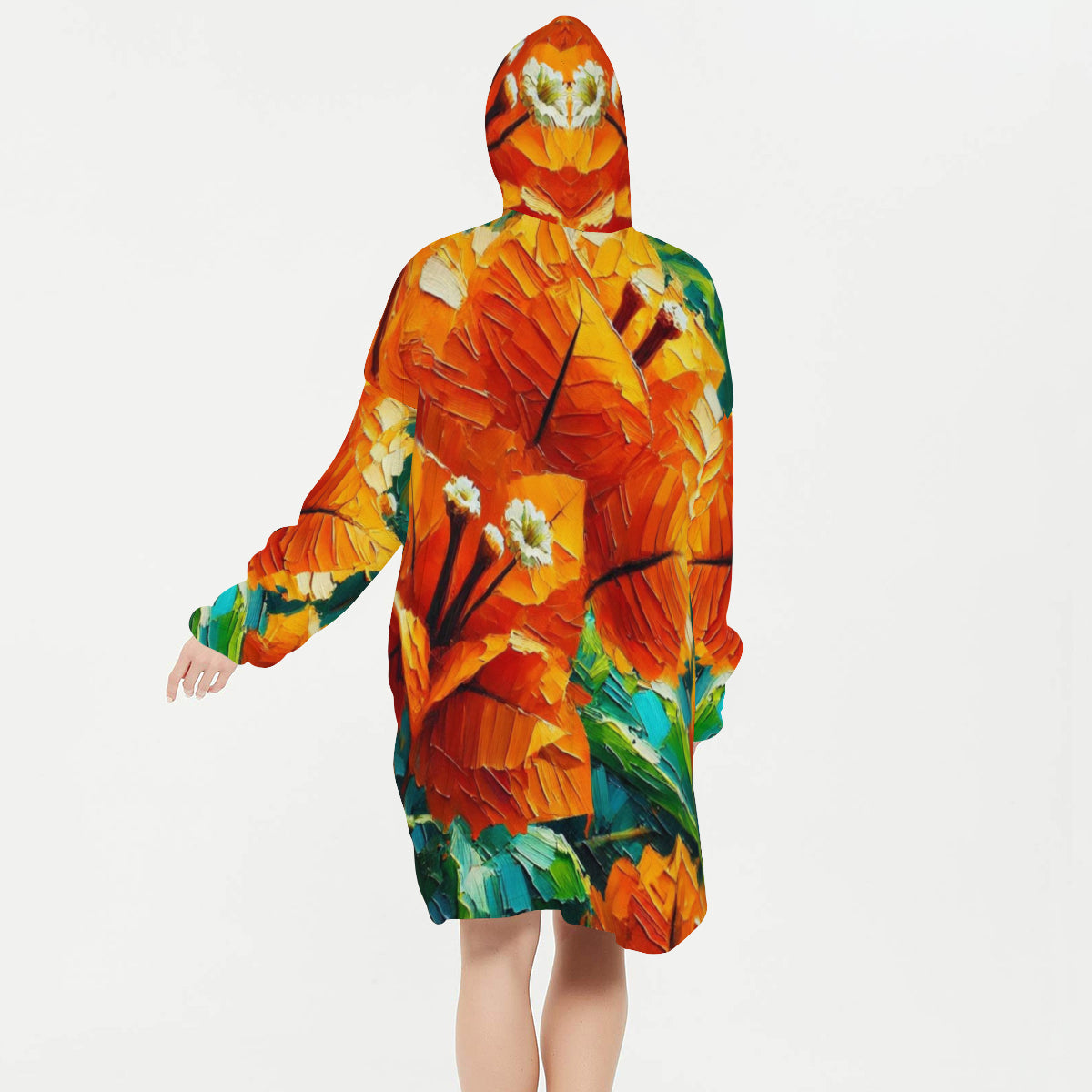 Flannel Sleeper Blanket Hoodie | "Abstracts"