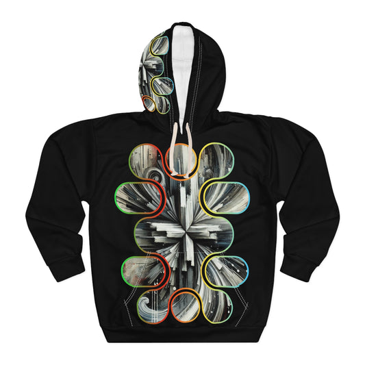 Unisex Pullover Hoodie (AOP) Abstract 3