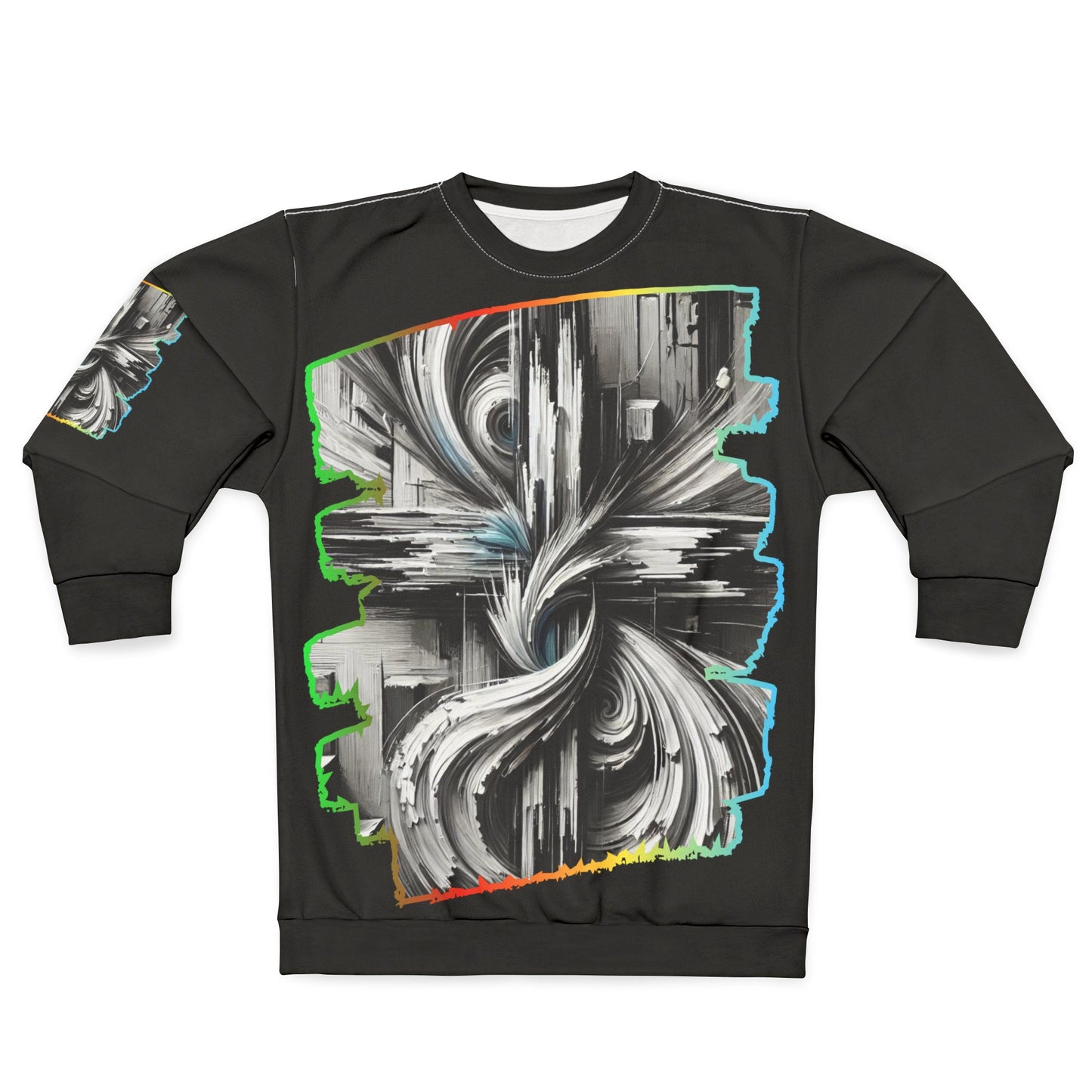 Unisex Sweatshirt (AOP) Abstract Print