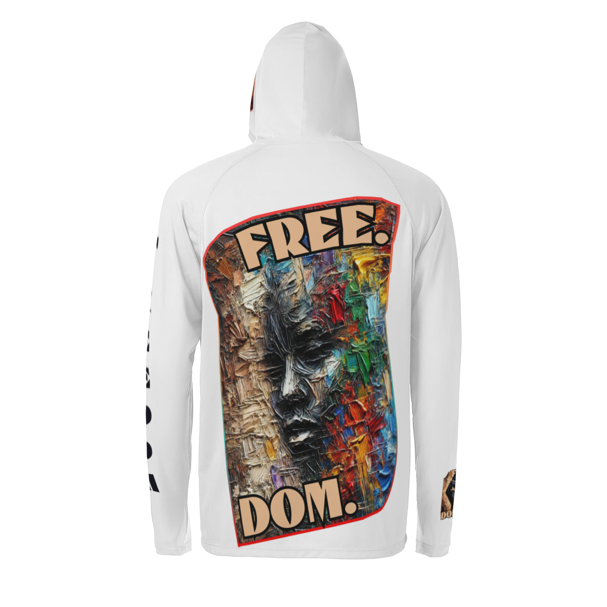 Men's Sun Protection Long Sleeve Hoodie | "Free.Dom."