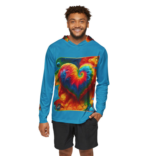 Men's Sports Warmup Hoodie (AOP), "Love"