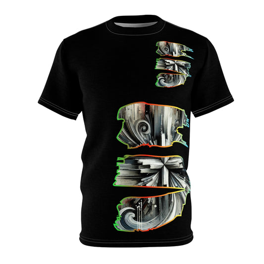 Unisex Cut & Sew Tee (AOP), Abstract