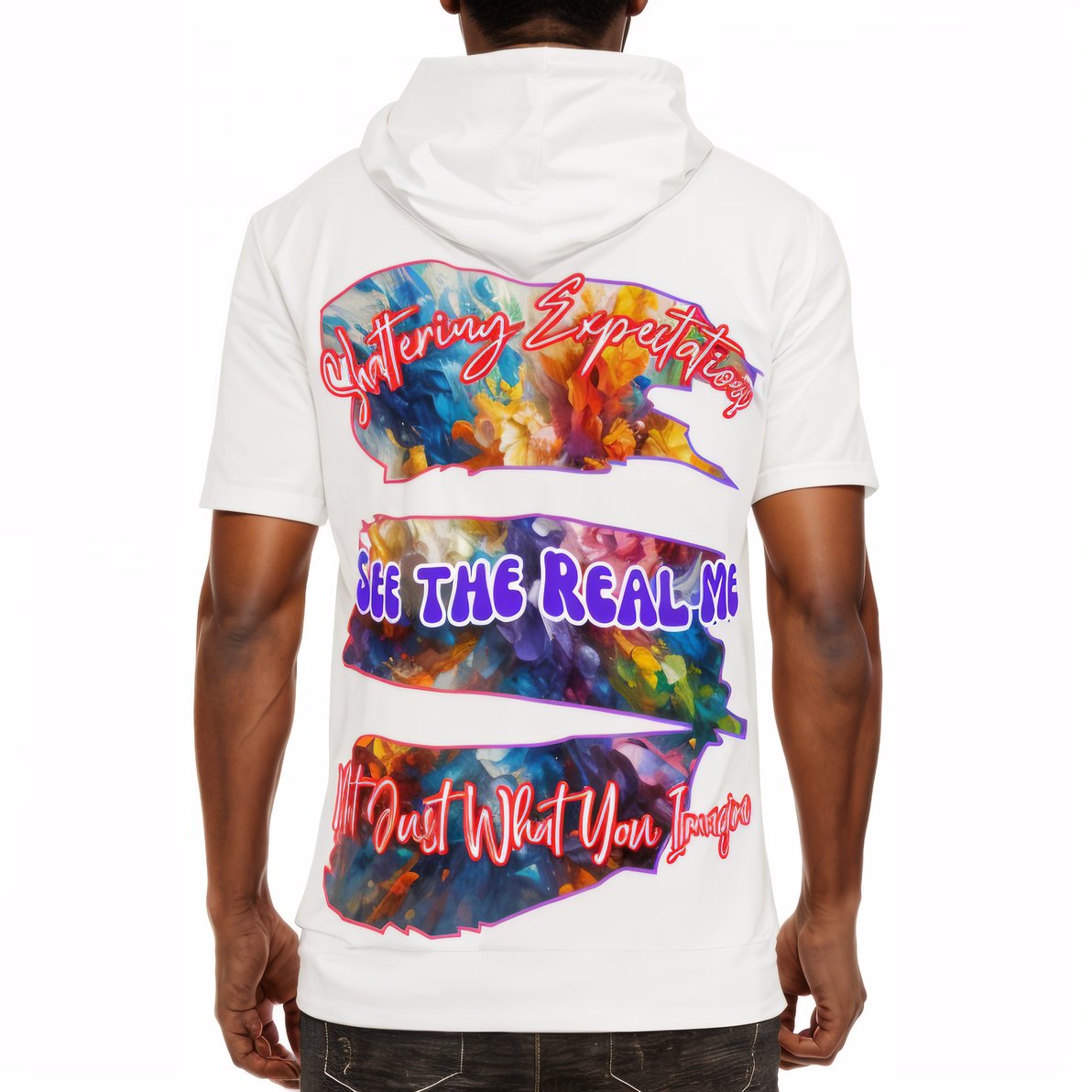 Men’s Cotton Hooded T-Shirt "What Age Is a Black Boy..."