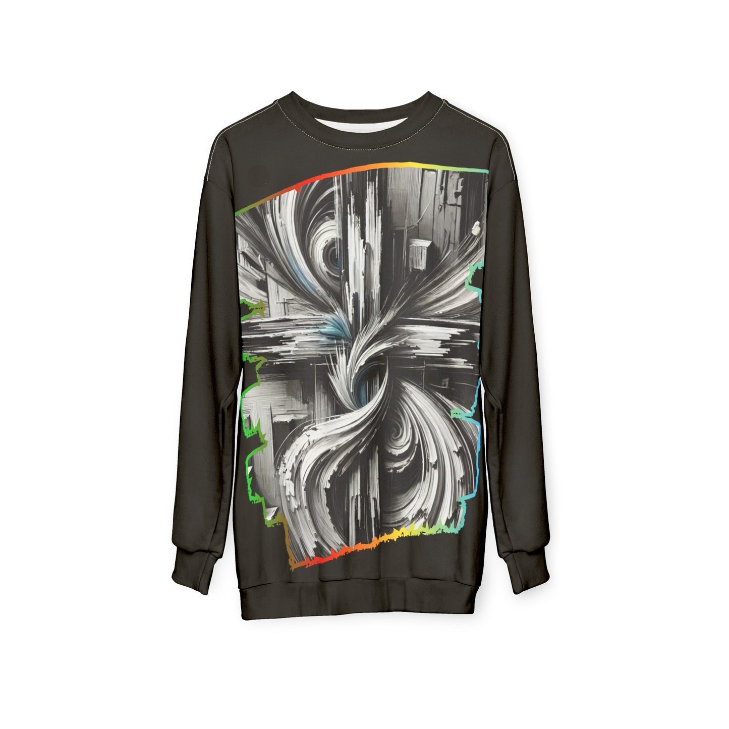 Unisex Sweatshirt (AOP) Abstract Print