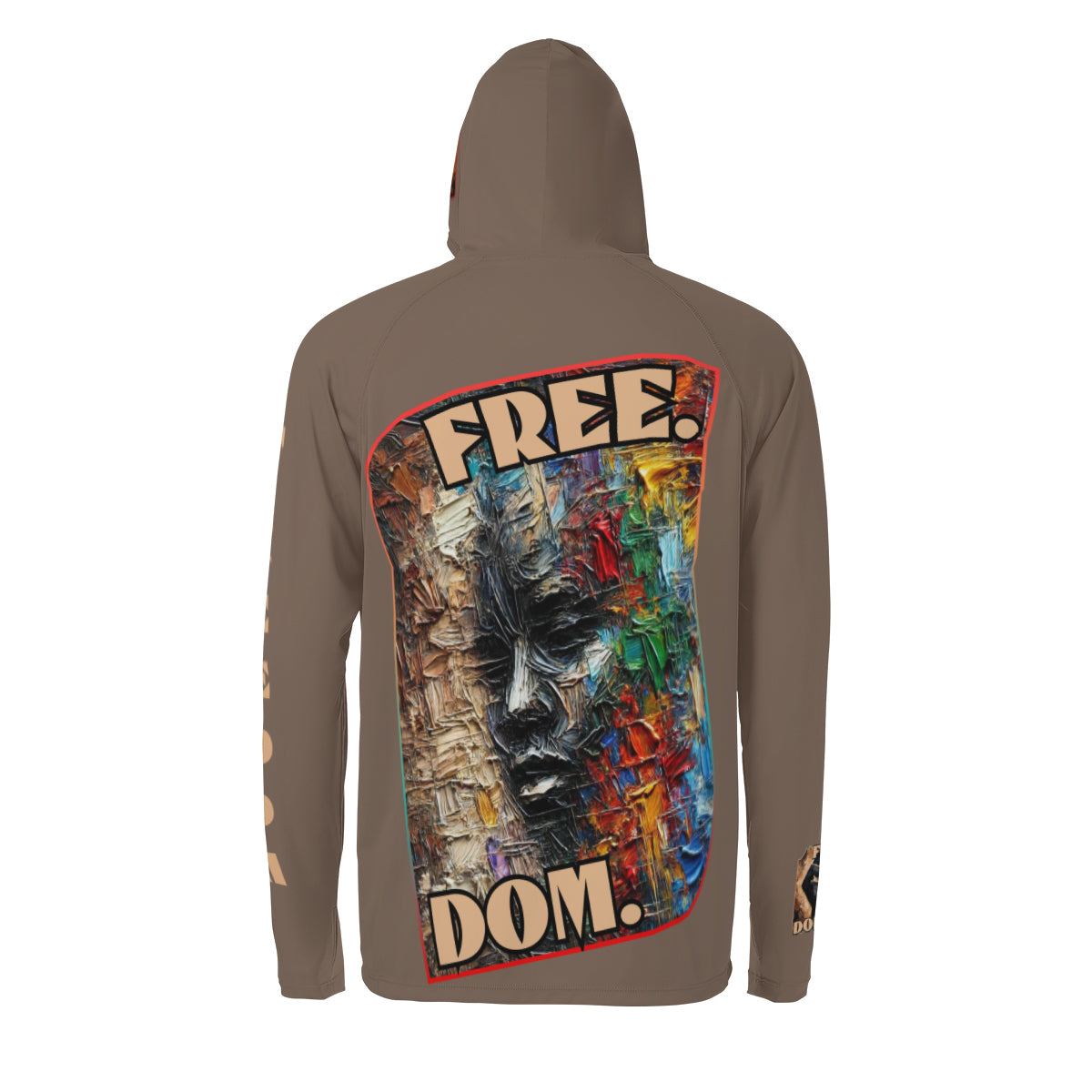 Men's Sun Protection Long Sleeve Hoodie | "Free.Dom."