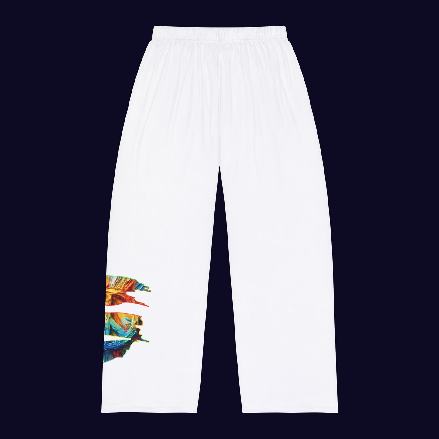 Men's Brushed Polyester Lounge Pants (AOP) "Peace"