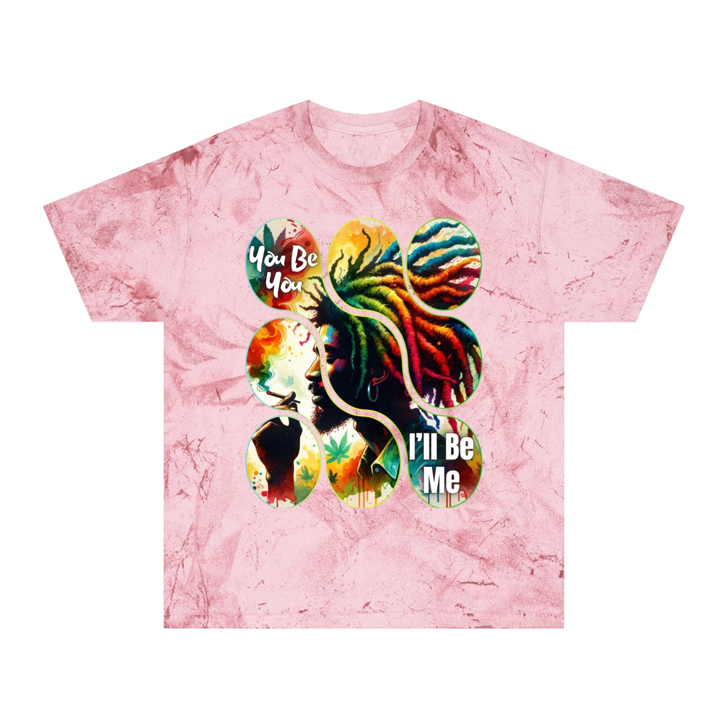 Unisex Color Blast T-Shirt "You Be You, I'll Be Me" World Unity, Anti-Racism, One Love, Inclusion Diversity, Immigrant Outsiders, Togetherness, FashionWithPurpose, Conscious Clothing, Cultural Identity, Black Inspiration Empowerment