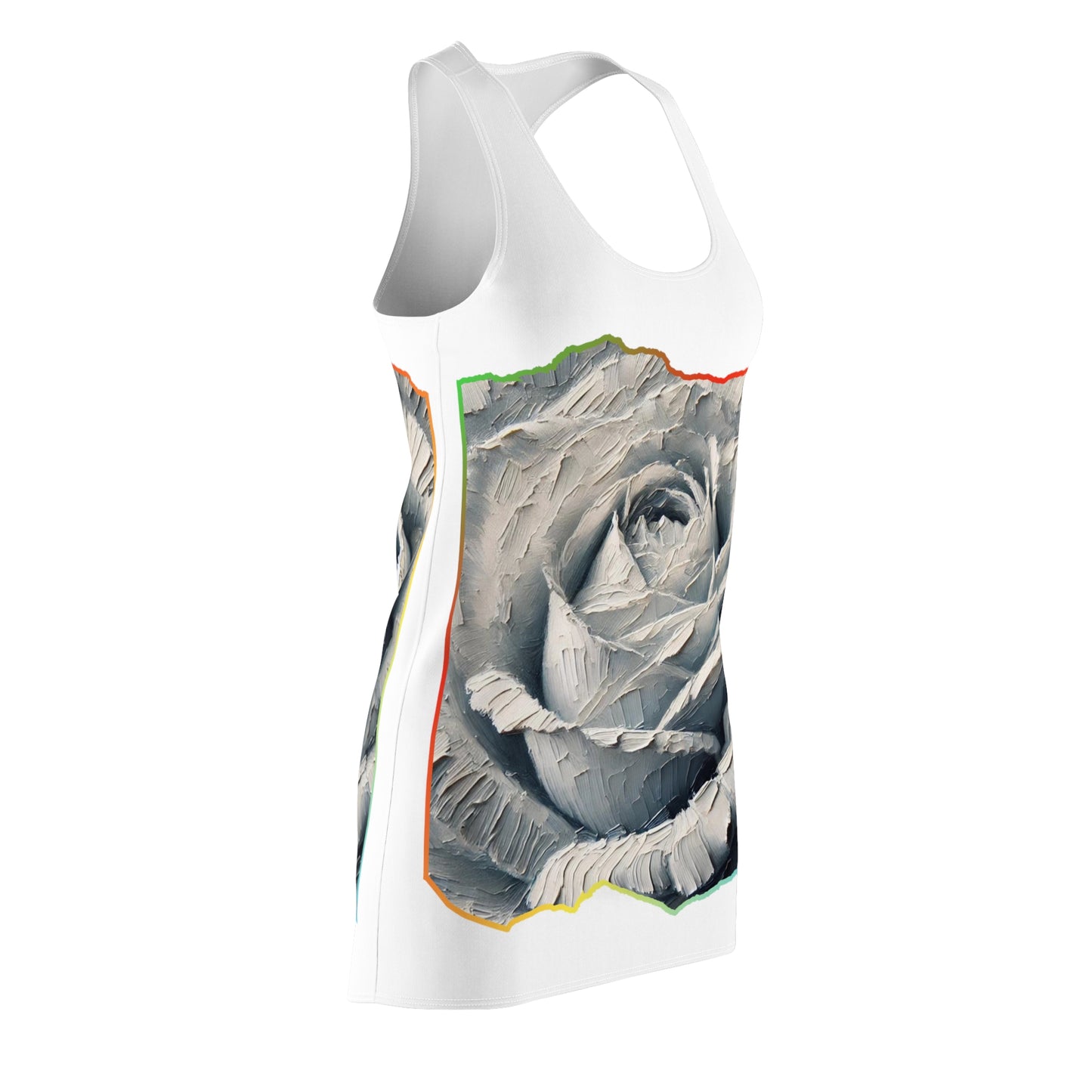 Women's Cut & Sew Racerback Dress (AOP) Floral Print