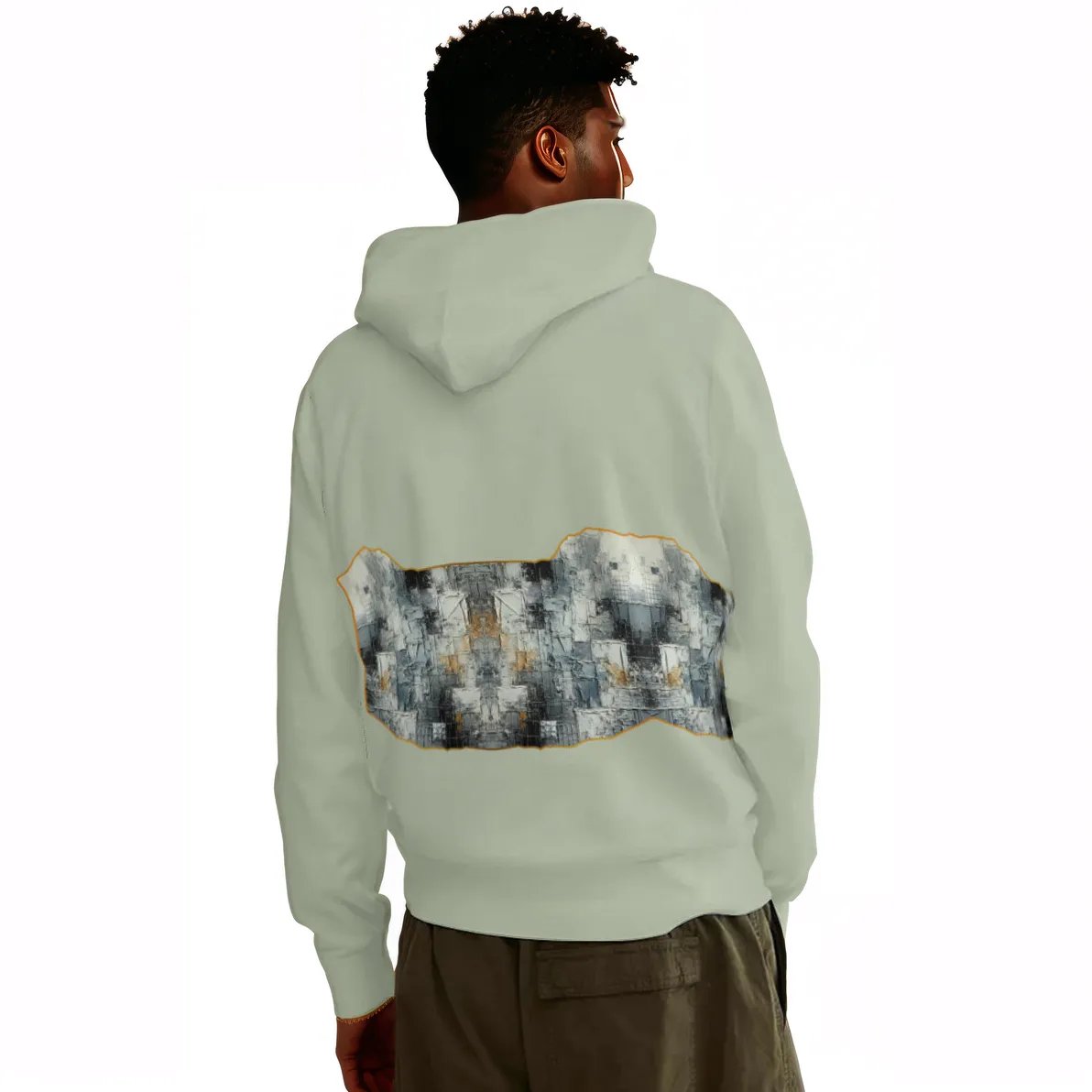 Men's Adult Hoodie Set with Double-Layer Hood "Power"