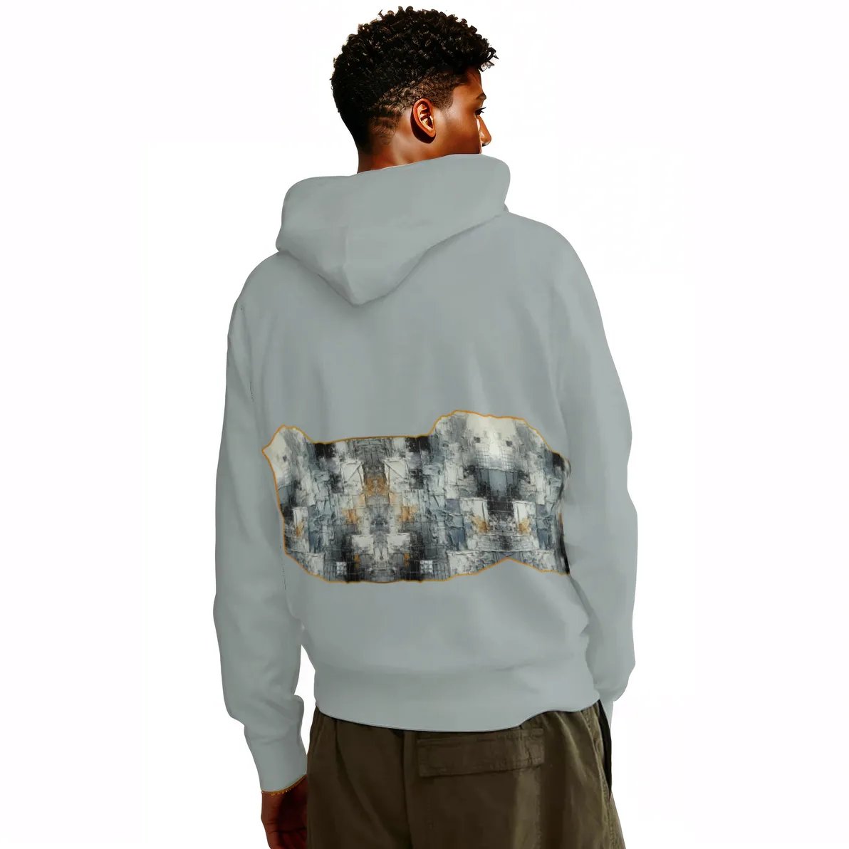 Men's Adult Hoodie Set with Double-Layer Hood "Power"