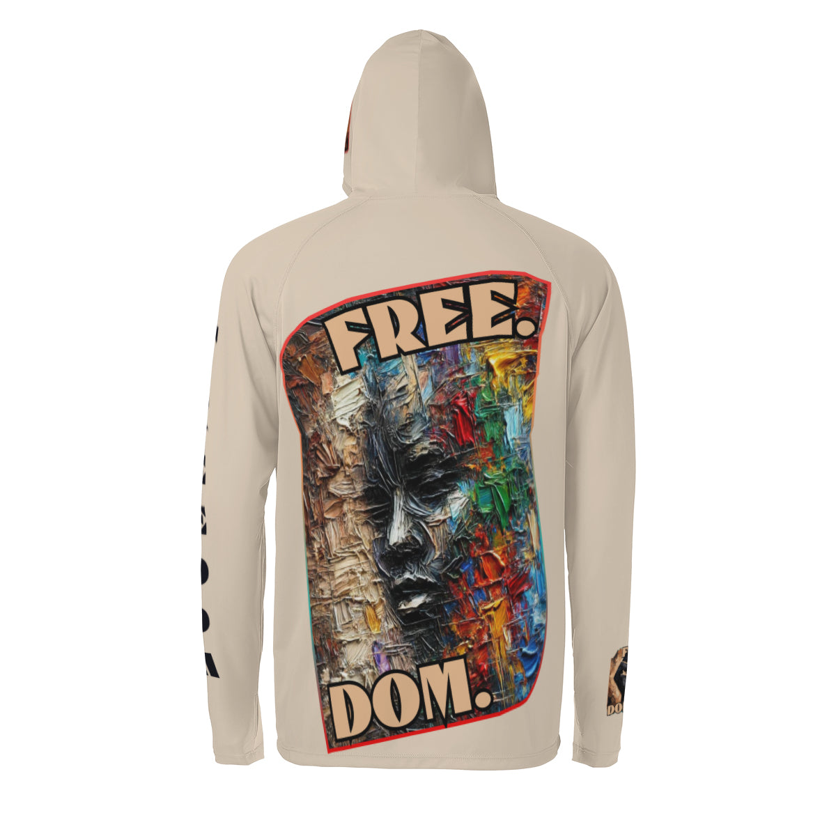 Men's Sun Protection Long Sleeve Hoodie | "Free.Dom."