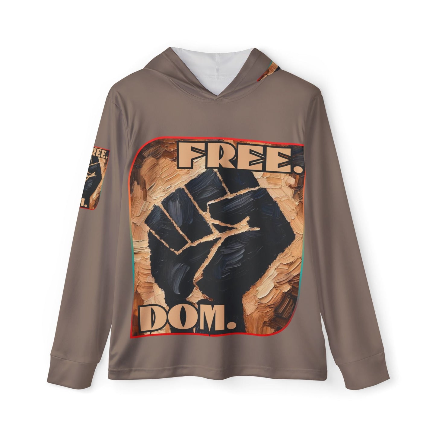 Men's Sports Warmup Hoodie "FREE.DOM."