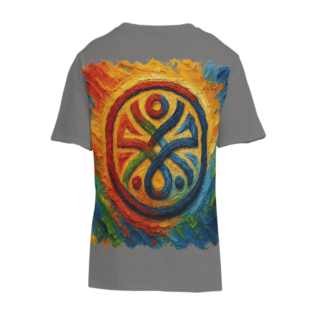 Men's Crewneck Cotton+Polyester Premium T-shirt | "Unity"