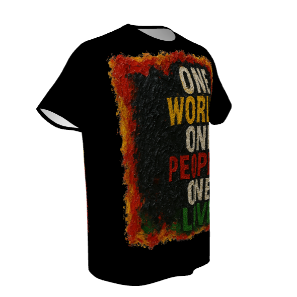 Mystique Motion™ Premium T-Shirt |"One World One People One Love"