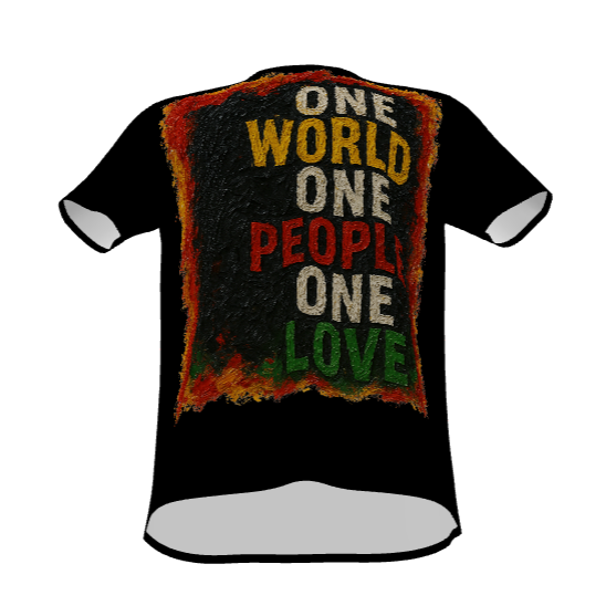 Mystique Motion™ Premium T-Shirt |"One World One People One Love"