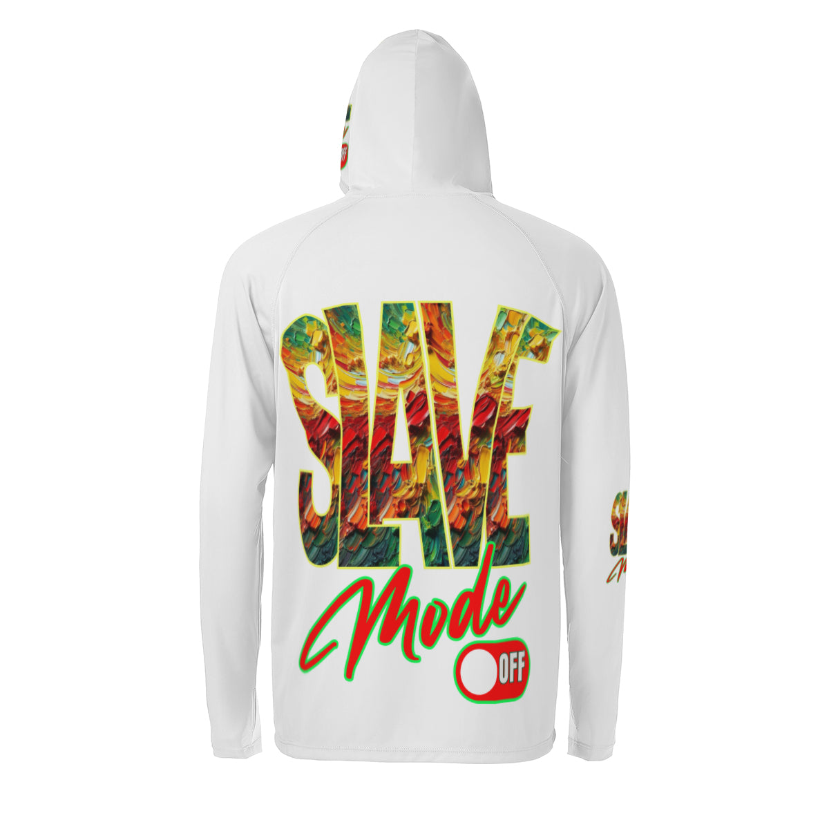 Men's Sun Protection Long Sleeve Hoodie | "Slave Mode: Off"