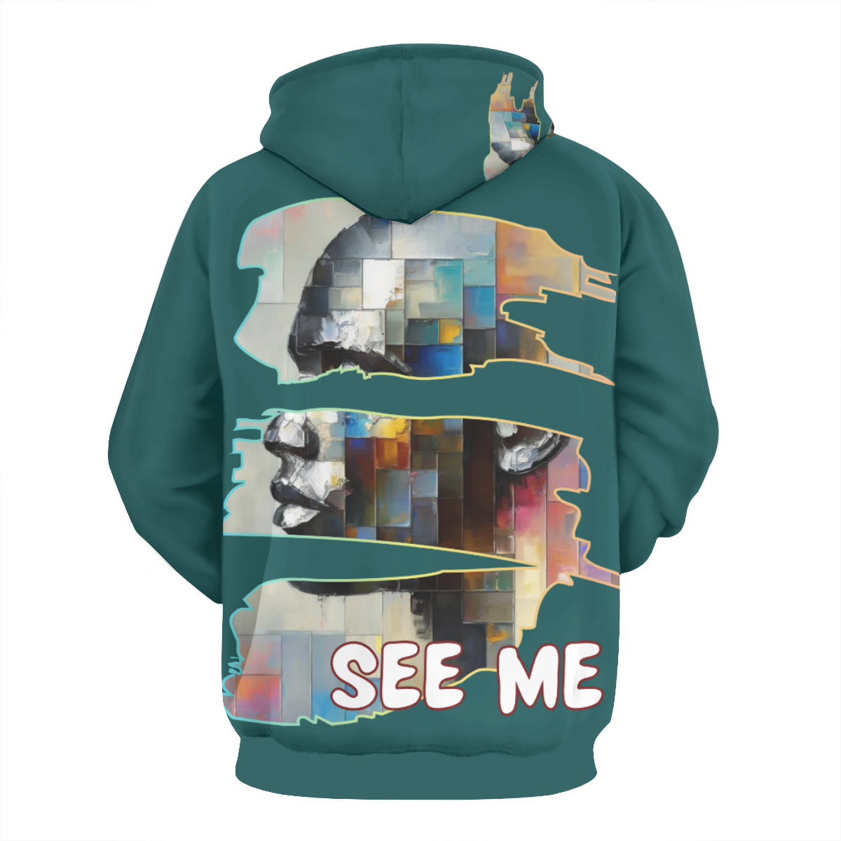 Men's Lightweight Hoodie | 200GSM Air Layer Fabric - "See Me"