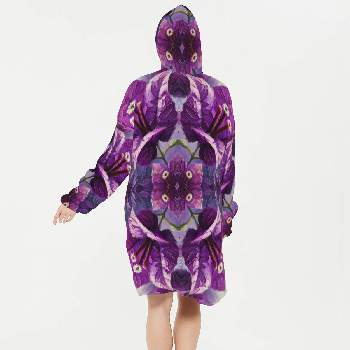 Flannel Sleeper Blanket Hoodie | "Abstracts"