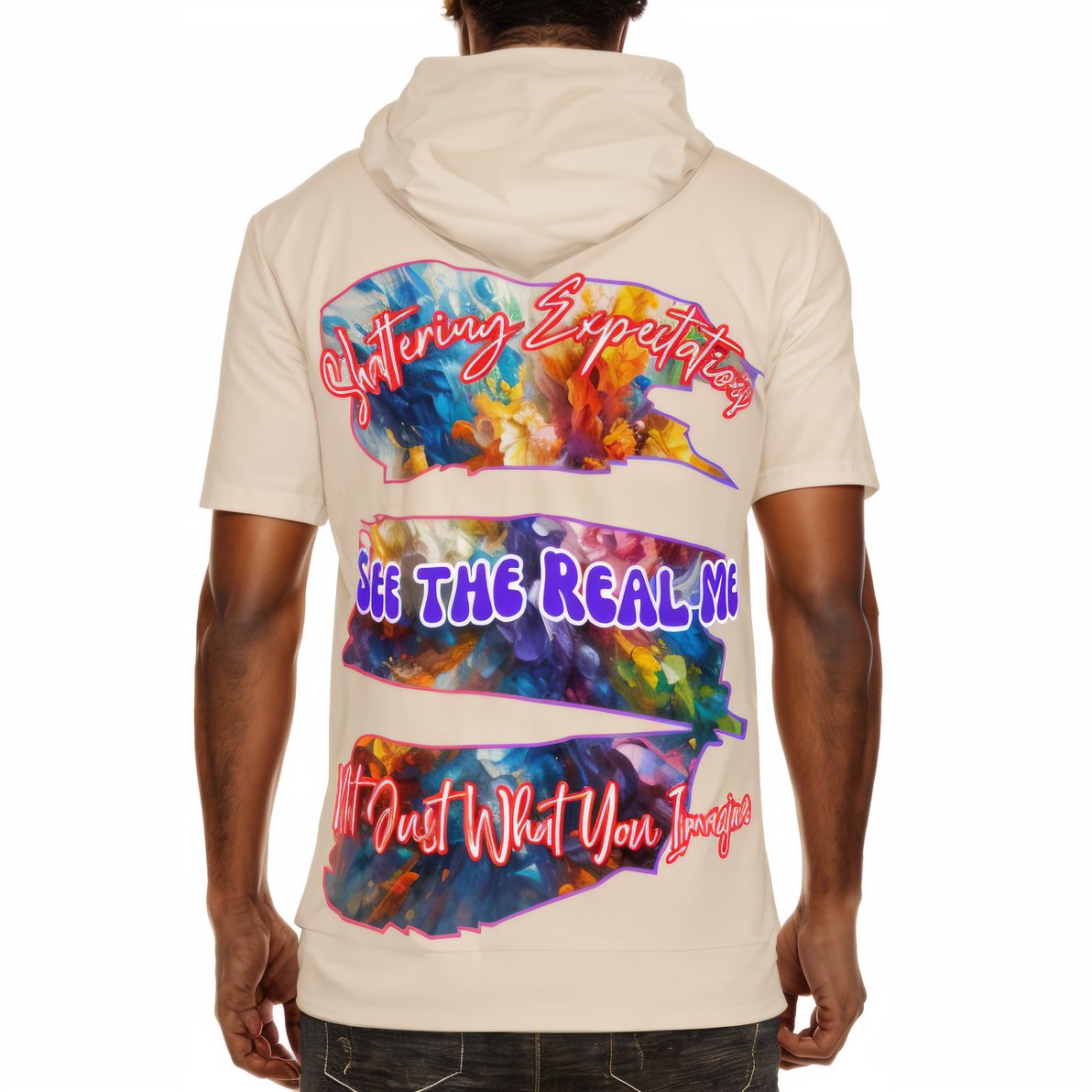 Men’s Cotton Hooded T-Shirt "What Age Is a Black Boy..."