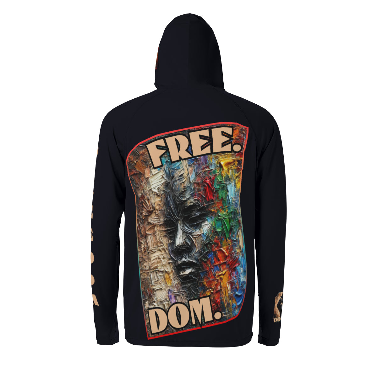 Men's Sun Protection Long Sleeve Hoodie | "Free.Dom."