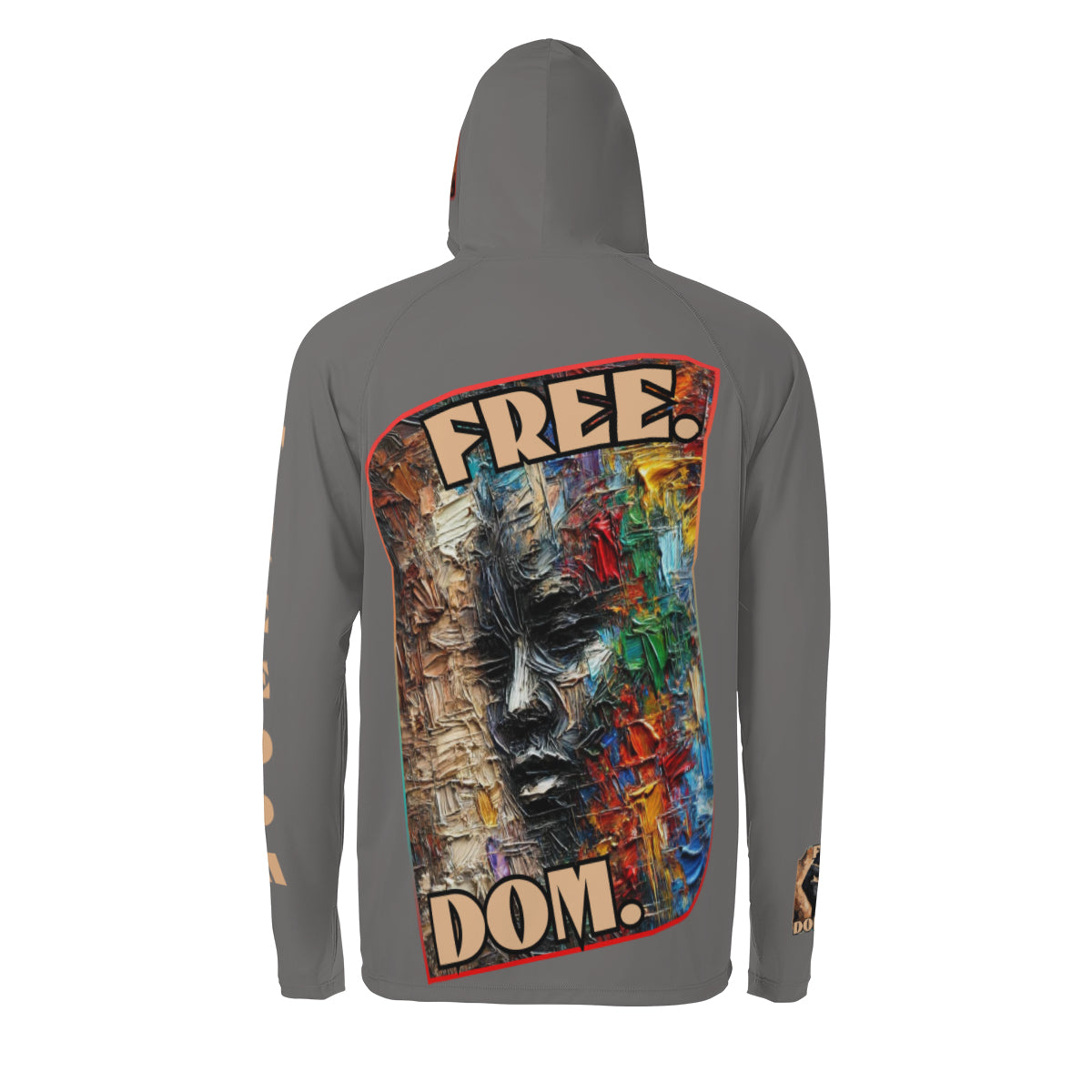 Men's Sun Protection Long Sleeve Hoodie | "Free.Dom."