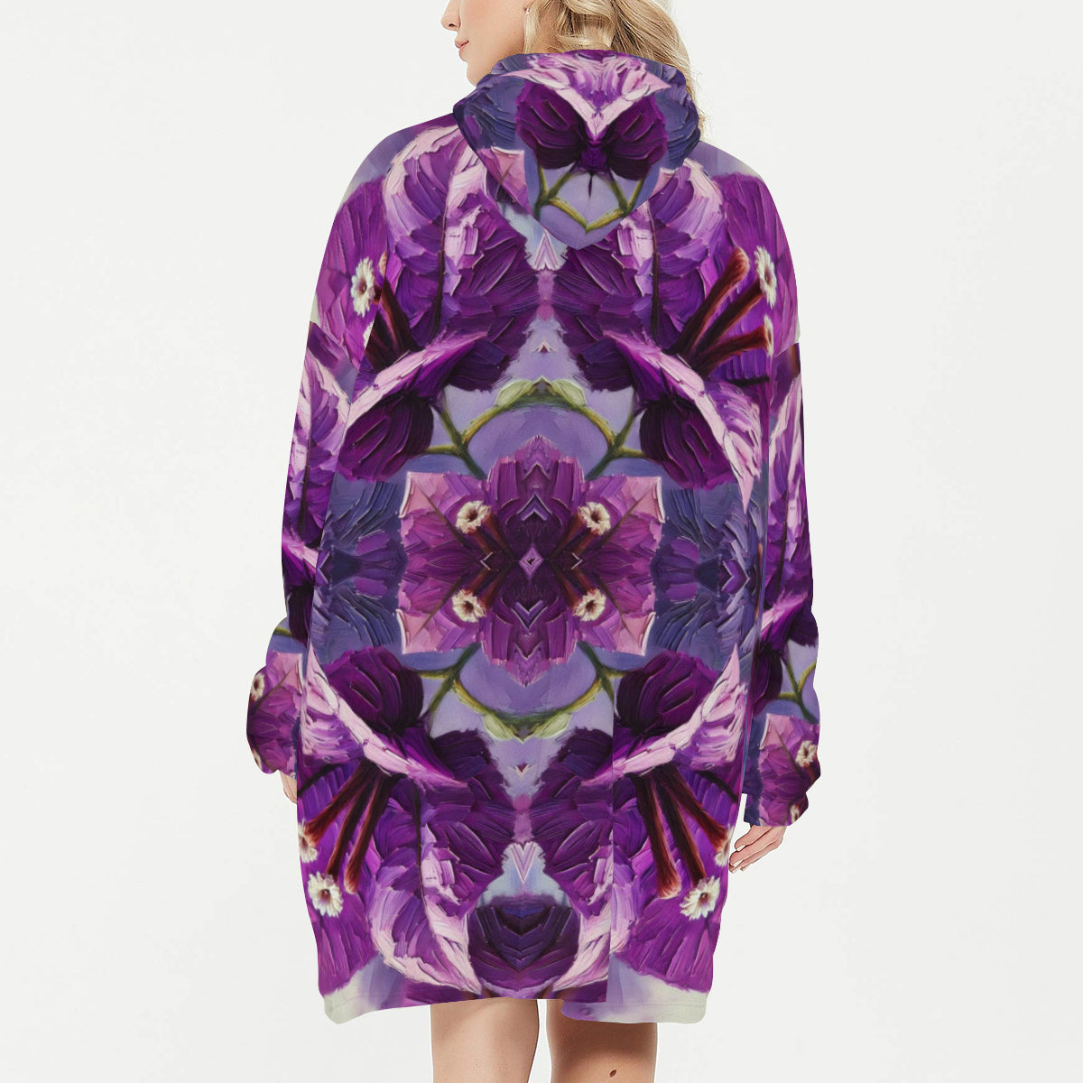 Flannel Sleeper Blanket Hoodie | "Abstracts"