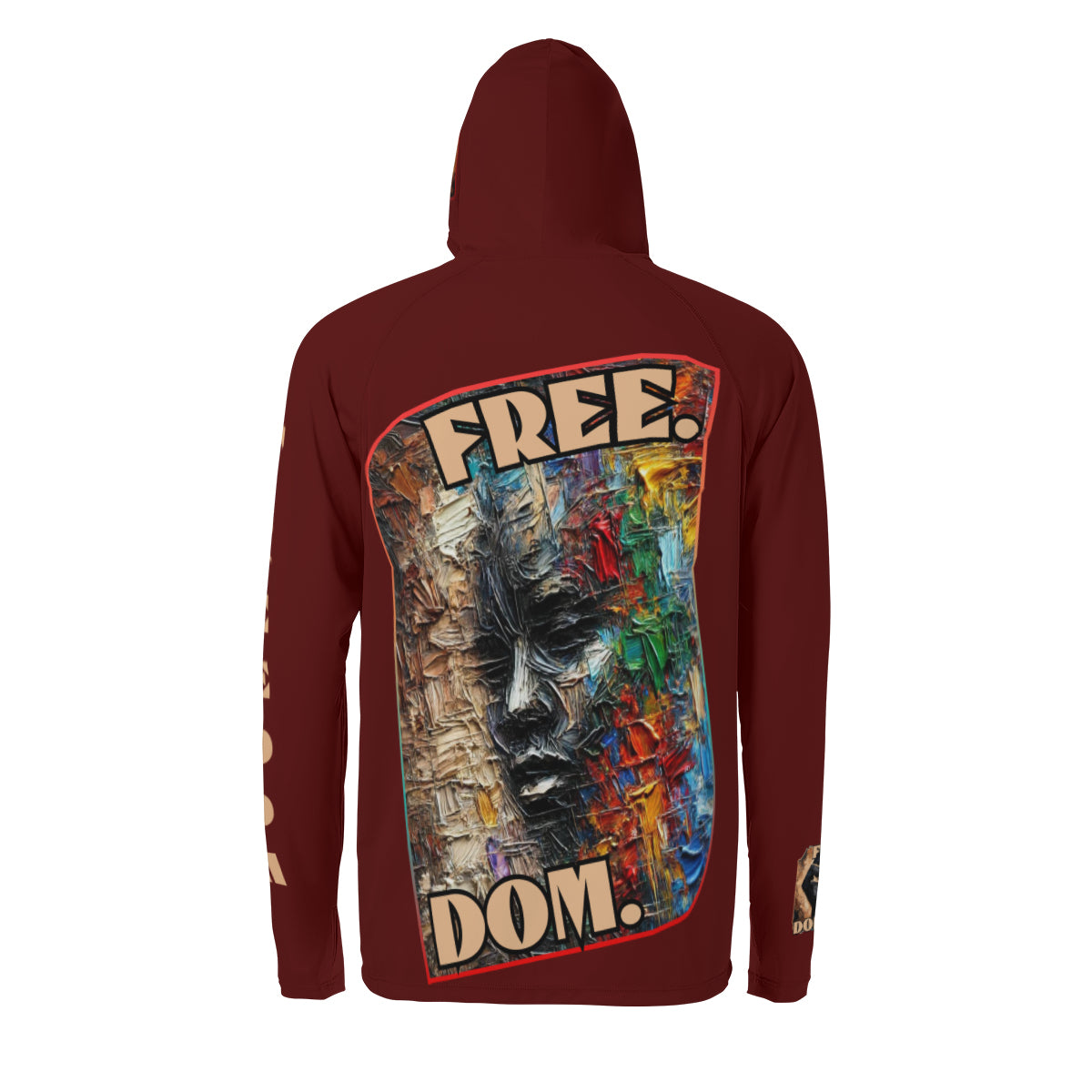 Men's Sun Protection Long Sleeve Hoodie | "Free.Dom."